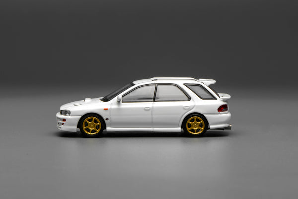 [MOTORHELIX] 1:64 Subaru lmpreza Wagon WRX STi Version VI Pure White