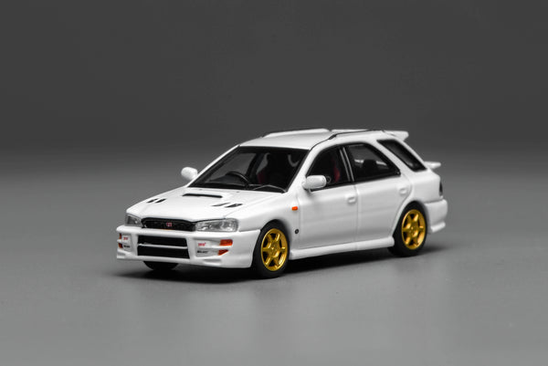 [MOTORHELIX] 1:64 Subaru lmpreza Wagon WRX STi Version VI Pure White