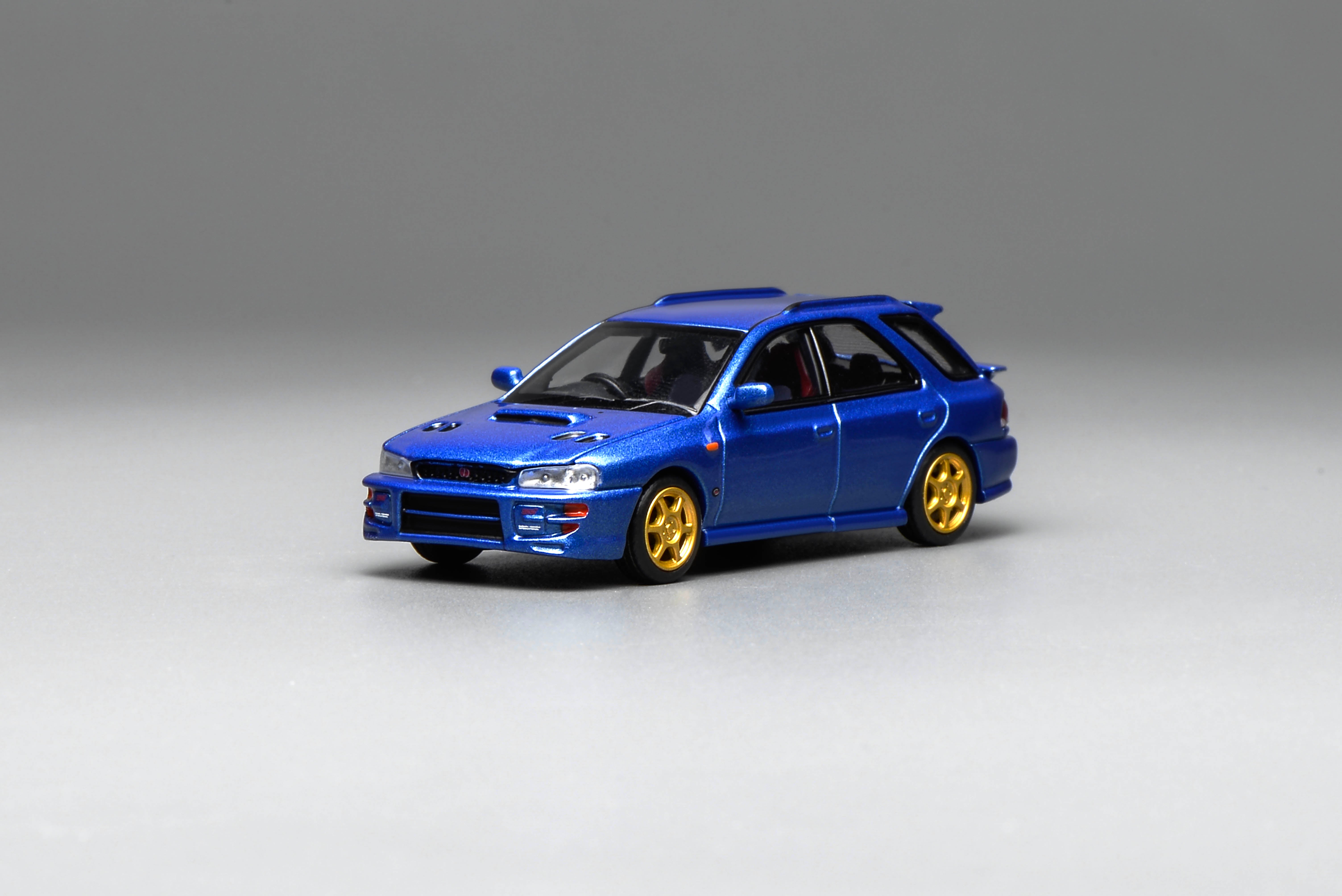 [MOTORHELIX] 1:64 Subaru lmpreza Wagon WRX STi Version VI Customized World Rally Blue Mica