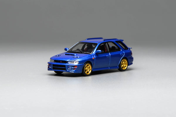[MOTORHELIX] 1:64 Subaru lmpreza Wagon WRX STi Version VI Customized World Rally Blue Mica
