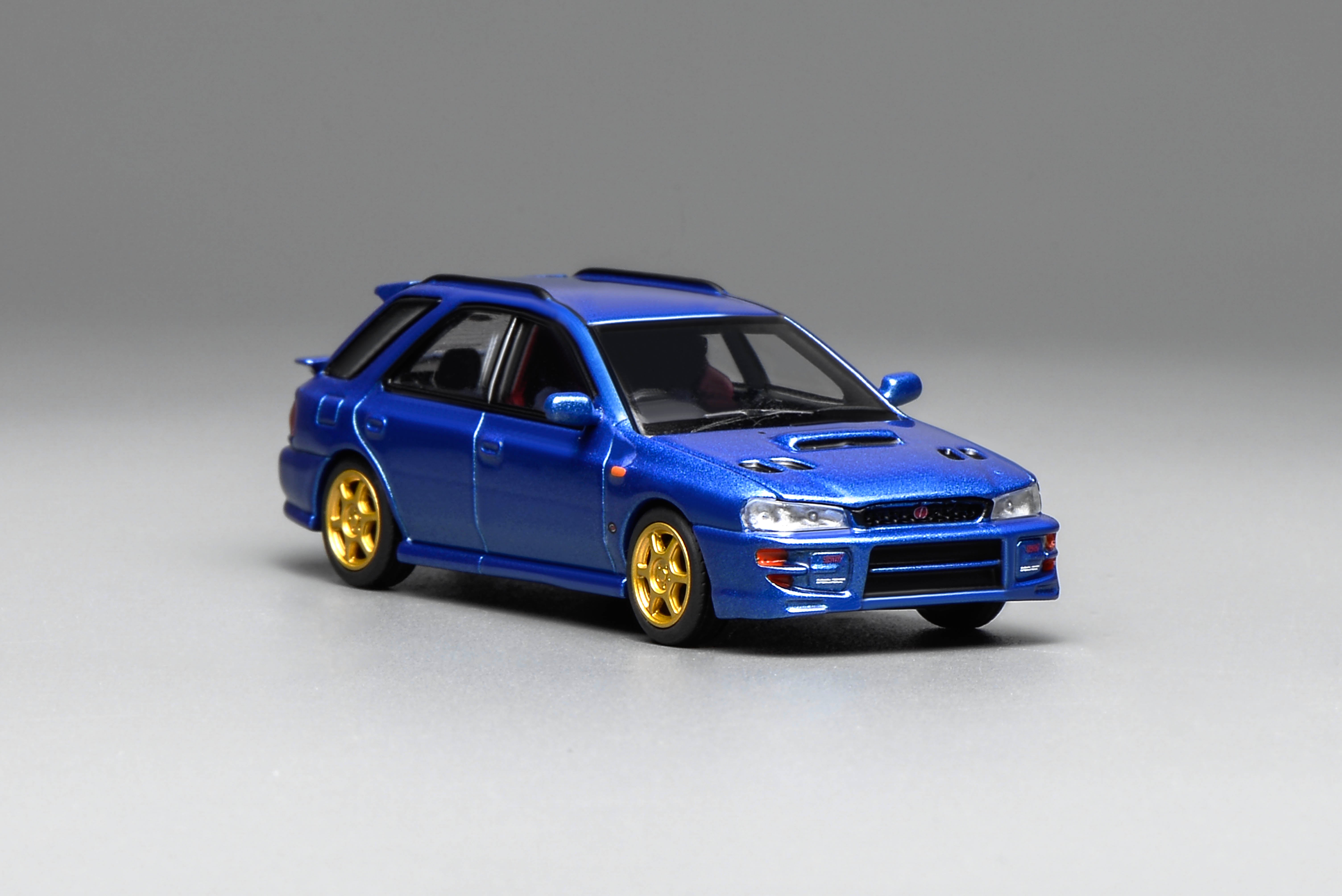 [MOTORHELIX] 1:64 Subaru lmpreza Wagon WRX STi Version VI Customized World Rally Blue Mica