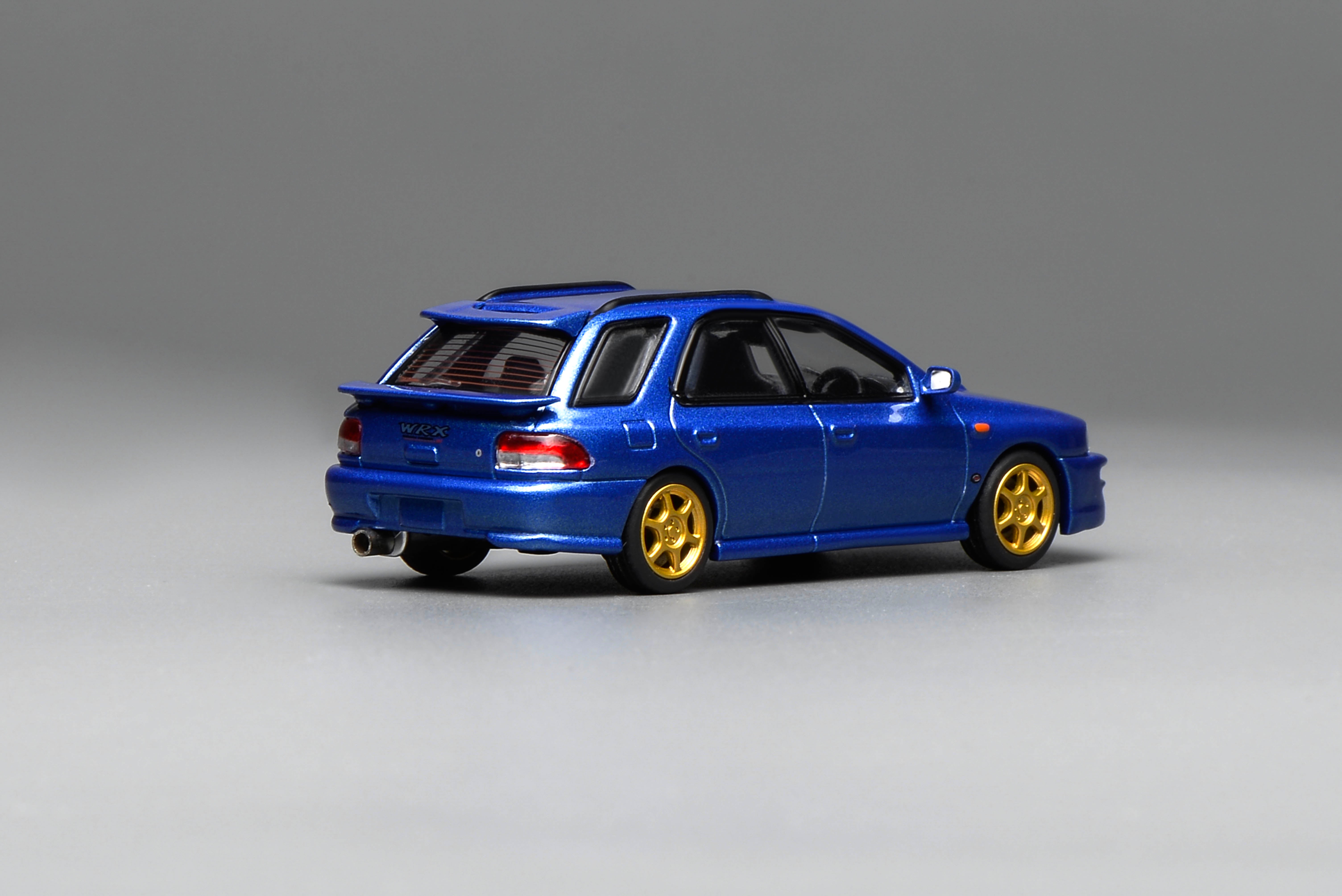 [MOTORHELIX] 1:64 Subaru lmpreza Wagon WRX STi Version VI Customized World Rally Blue Mica