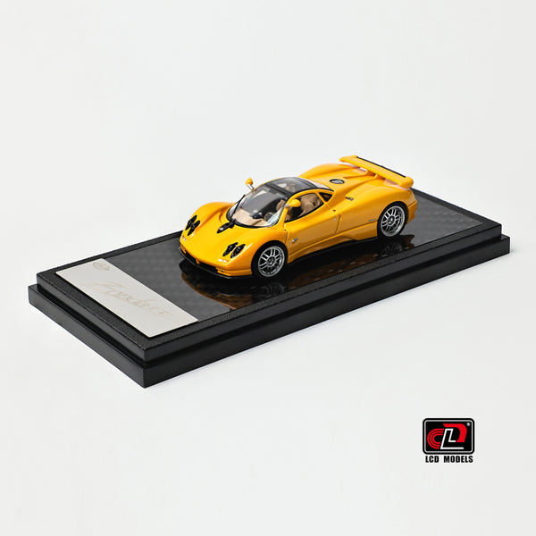[LCD] 1:64 Pagani Zonda C12 Yellow