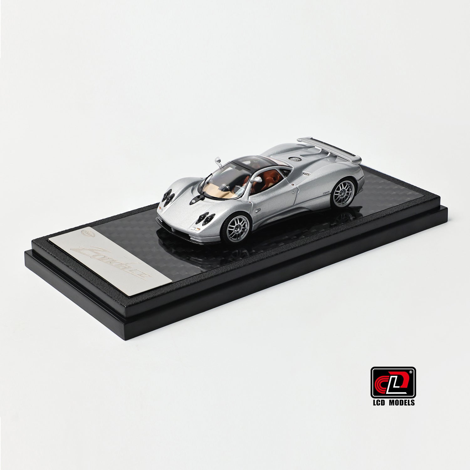 [LCD] 1:64 Pagani Zonda C12 Silver