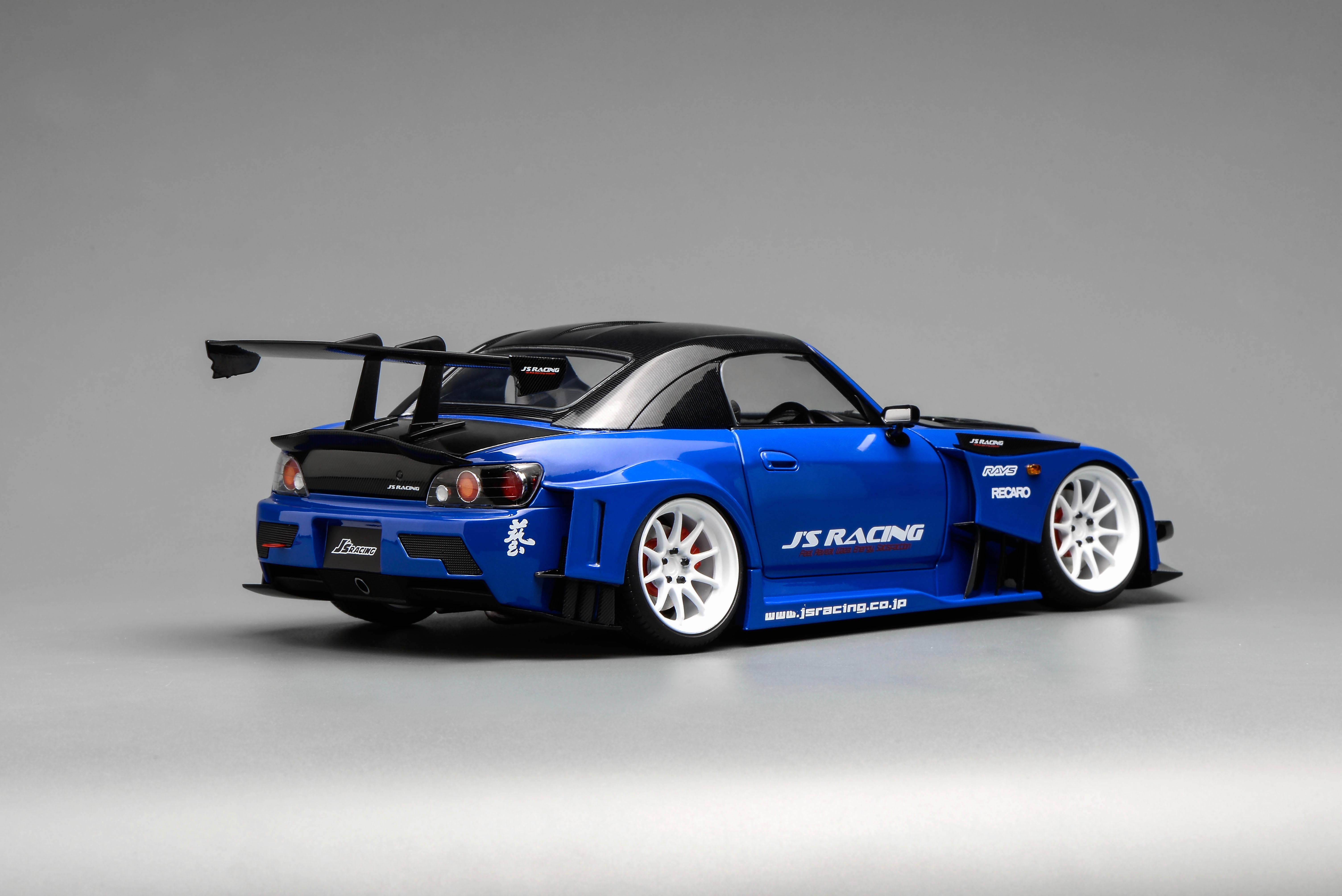 [MOTORHELIX] 1:18 Honda S2000 J'S Racing Apex Blue Pearl