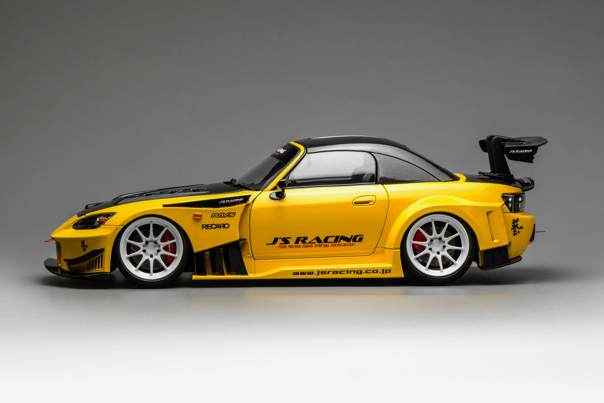 [MOTORHELIX] 1:18 Honda S2000 J'S Racing New Indy Yellow