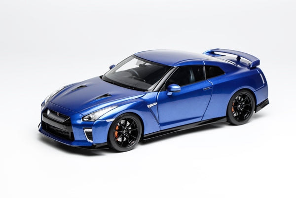 [MOTORHELIX] 1:18 Nissan GT-R (R35) Track Edition Engineered By Nismo 2020 Wangan Blue