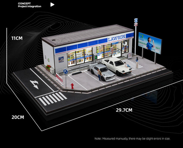 [SHOU CANG JIA] 1:64 Lawson Convenience Store Diorama