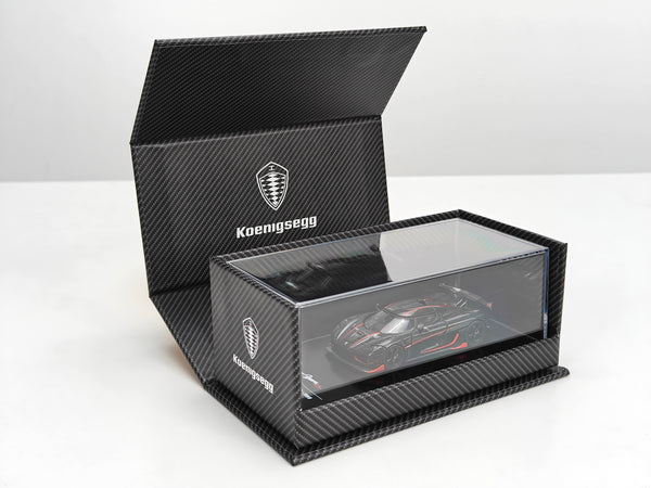 [FRONTIART] 1:64 Koenigsegg Agera RS Carbon With Red Line