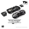 [TRENDS HOBBY] Porsche 918 Spyder Gloss Black - Toy Space Diecast Online Store Singapore