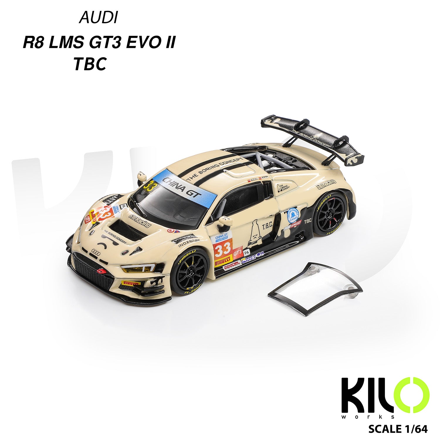 [KILOWORKS] Audi R8 LMS GT3 EVO II The Boring Company Livery