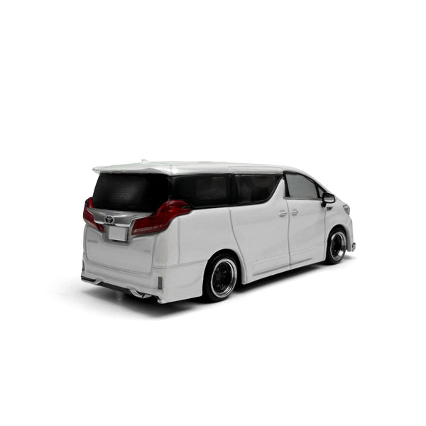 [MODEL MODEL] 1:64 Toyota Alphard White - Toy Space Diecast Online Store Singapore