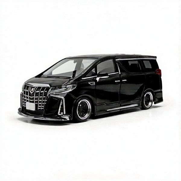 [MODEL MODEL] 1:64 Toyota Alphard Black - Toy Space Diecast Online Store Singapore