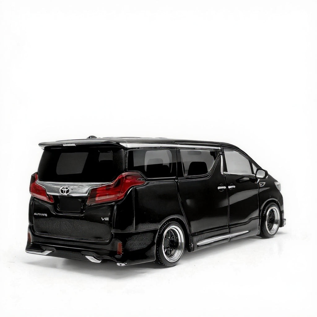 [MODEL MODEL] 1:64 Toyota Alphard Black - Toy Space Diecast Online Store Singapore