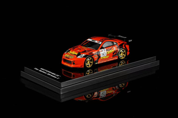 [MOTORHELIX] 1:64 Nissan Fairlady Z (Z33) "Option Stream Z" '02 Orange - Toy Space Diecast Online Store Singapore