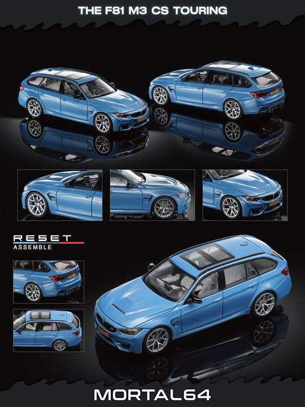 [MORTAL] 1:64 BMW M3 F81 Blue