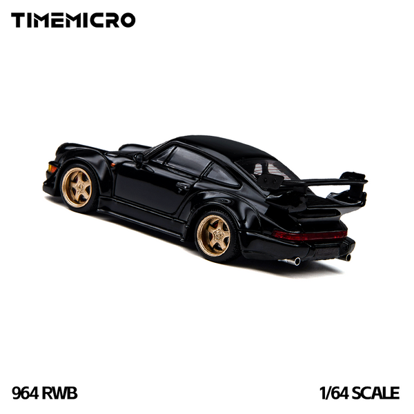 [TIME MICRO] 1:64 RWB 964 Black - Toy Space Diecast Online Store Singapore