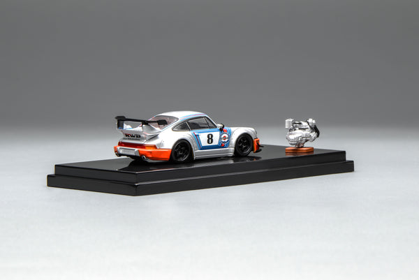 [MOTORHELIX] 1:64 RWB 964 Martini - Toy Space Diecast Online Store Singapore