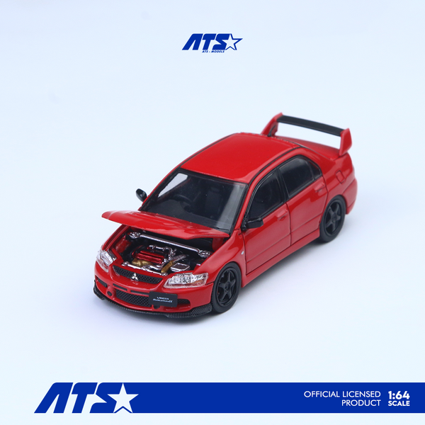[ATS CAR MODEL] 1:64 Mitsubishi Lancer Evolution IX Red