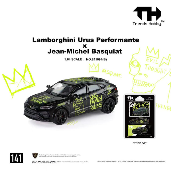 [TRENDS HOBBY] Lamborghini Urus Performante x Jean-Michel Basquiat Black