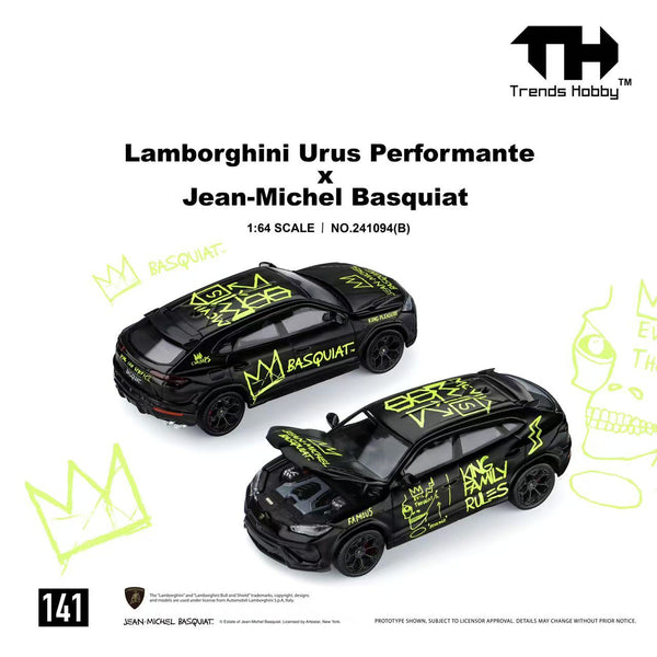[TRENDS HOBBY] Lamborghini Urus Performante x Jean-Michel Basquiat Black