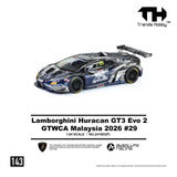 [TRENDS HOBBY] Lamborghini Huracan GT3 EVO2 GTWCA Malaysia 2026 #29 - Toy Space Diecast Online Store Singapore