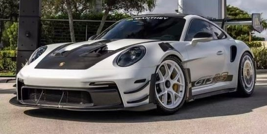 [HH MODEL] 1:18 Porsche 992 GT3 RS MR Manthey Racing Pearl White