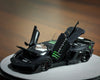 [PGM] 1:64 LP700 GT Evo Black Monster Luxury (Round Base)