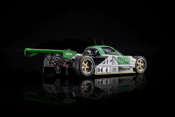 [MOTORHELIX] 1:64 Mazda 787B White/Green #201