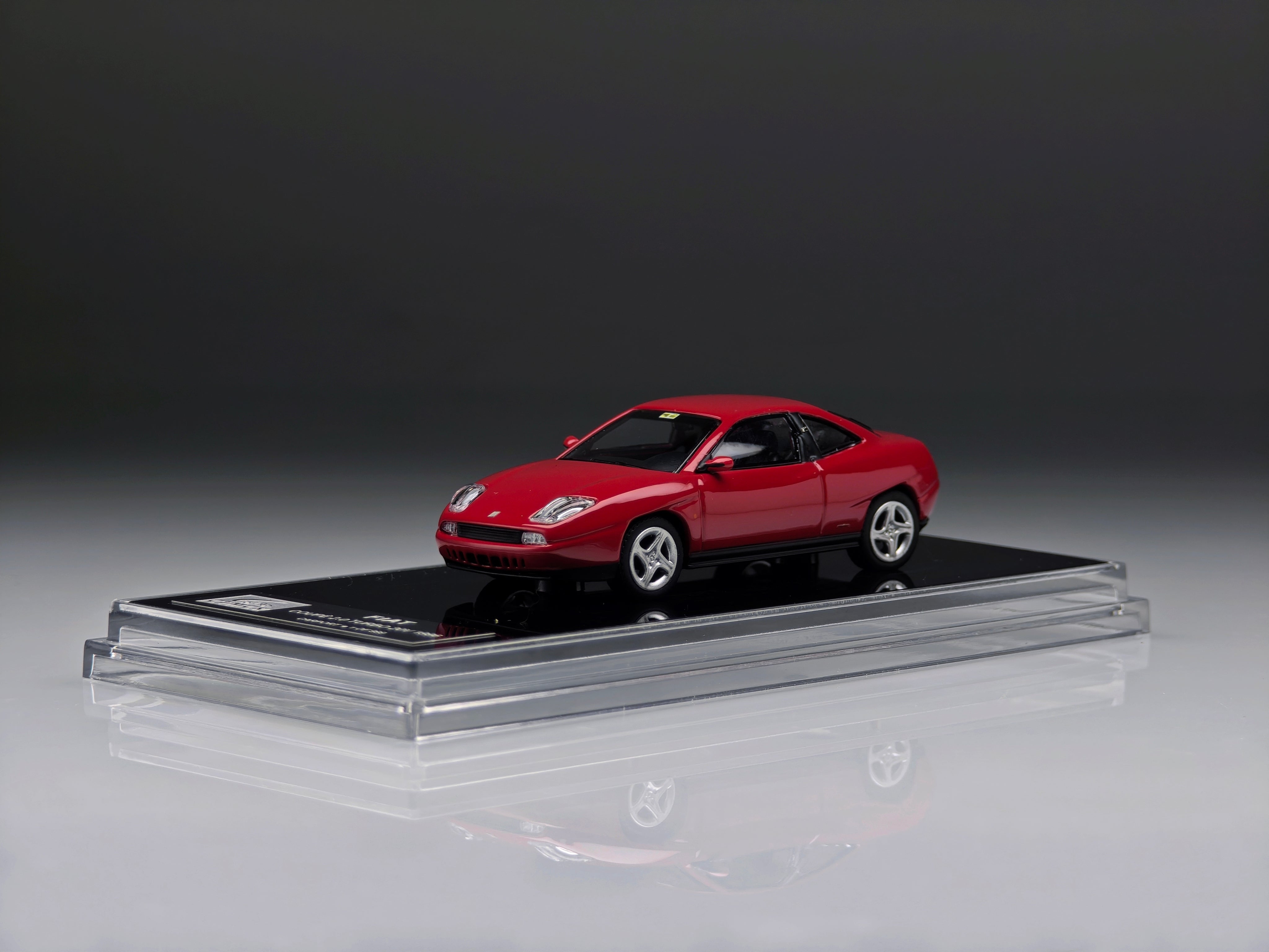 [CARPORT MODEL] 1:64 Fiat Coupé Flame Red