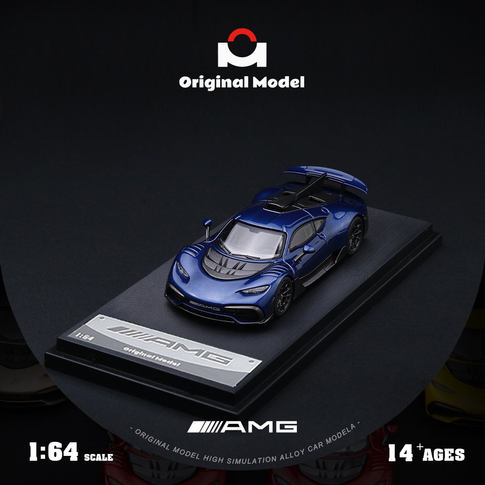 [ORIGINAL MODEL] 1:64 AMG One Pearl Dark Blue