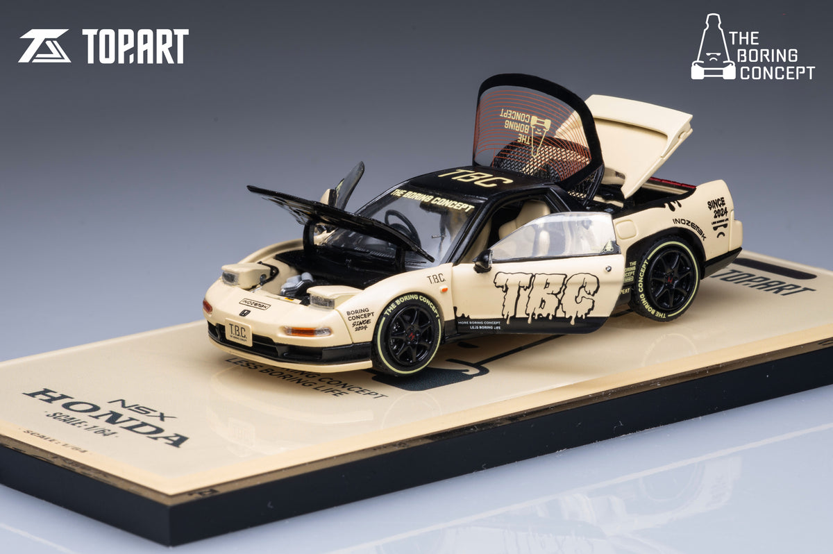 [TOP ART] 1:64 Honda NSX NA1 TBC Retro Livery [Foshan Expo Event Edition] - Toy Space Diecast Online Store Singapore