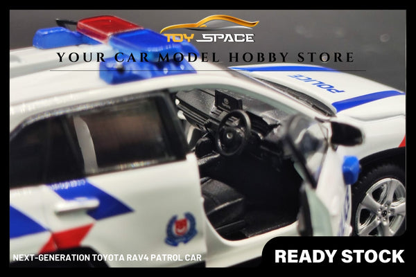 SPF 1:64 Next-Generation Toyota Rav4 Patrol Car