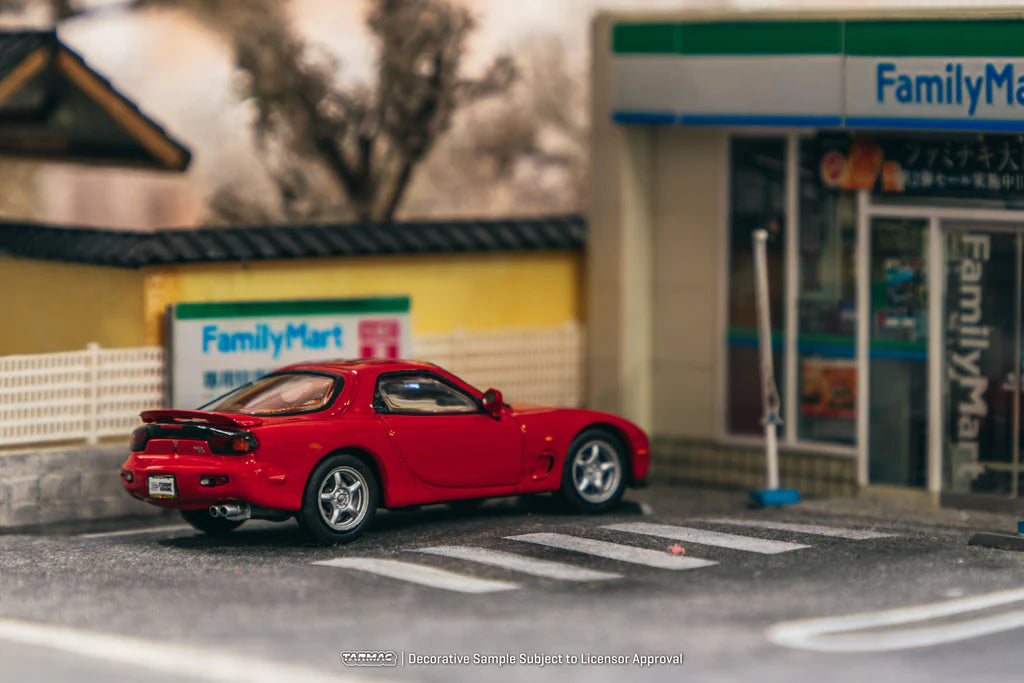 [TARMAC WORKS] 1/64 Mazda RX-7 FD3S Red - COLLAB64