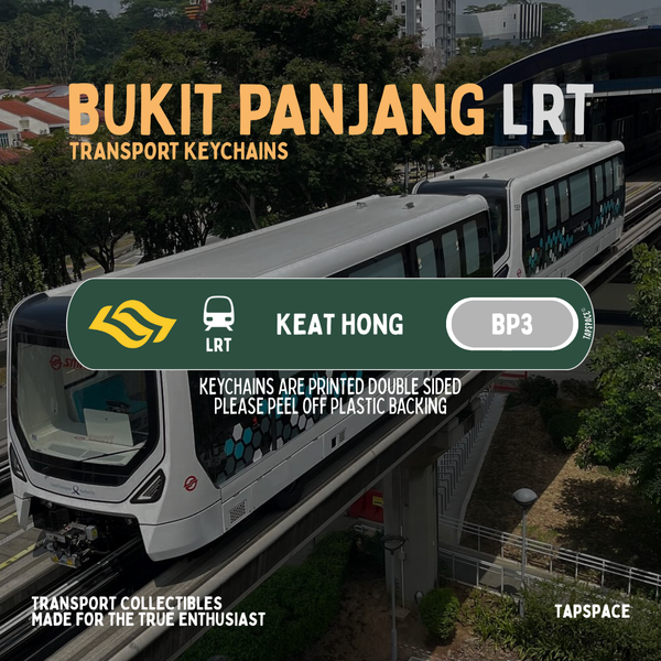 Keat Hong BPLRT Station Keychain