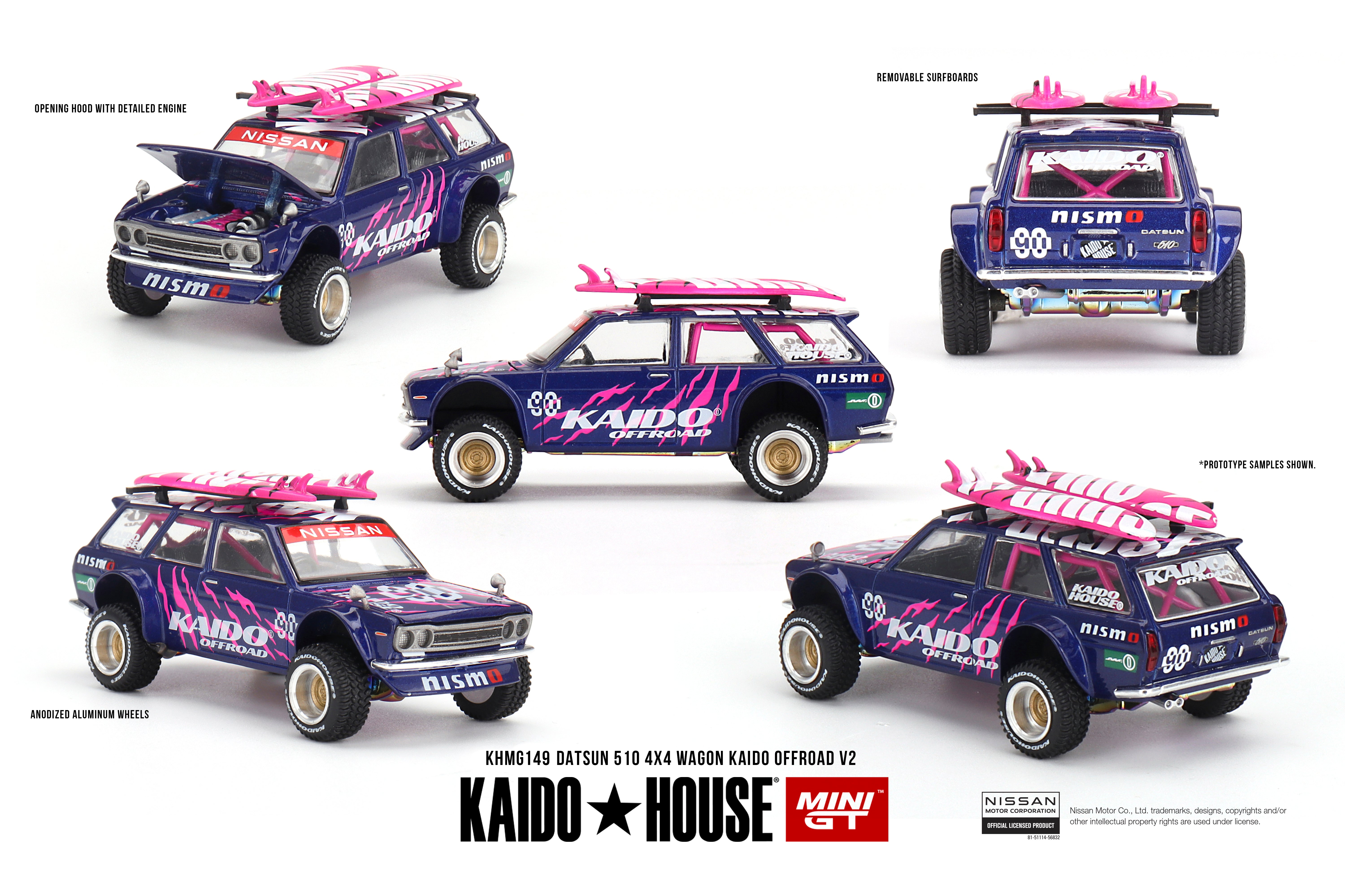 [KAIDO HOUSE] Datsun 510 4x4 Wagon Kaido Offroad V2