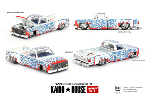 [KAIDO HOUSE] Chevrolet Silverado Dually On Fire V2