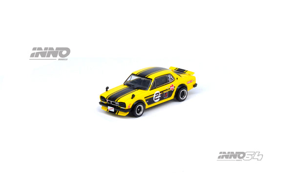 Inno64 Nissan Skyline 2000 GT-R (KPGC10) Outlaw Yellow