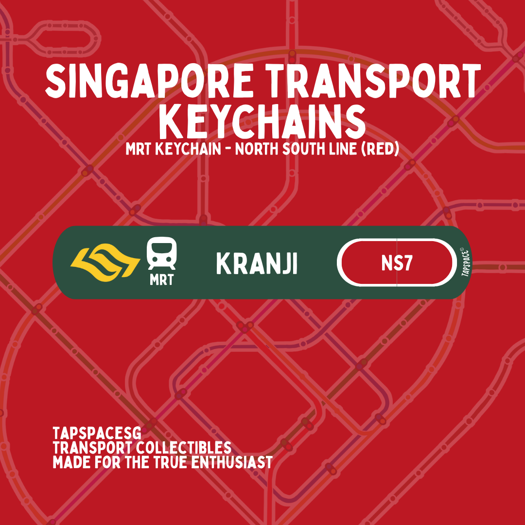 Kranji MRT Station Keychain