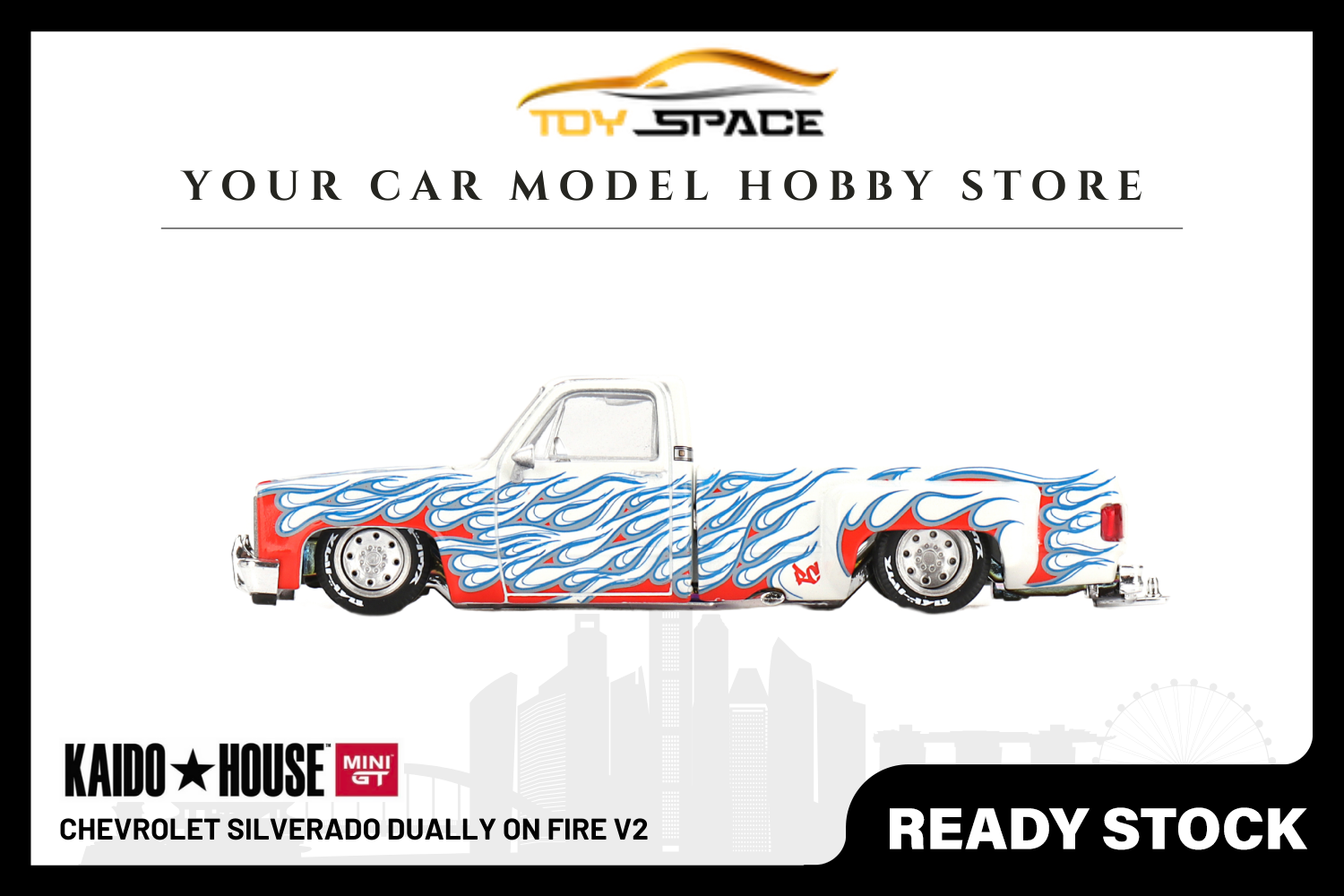 [KAIDO HOUSE] Chevrolet Silverado Dually On Fire V2