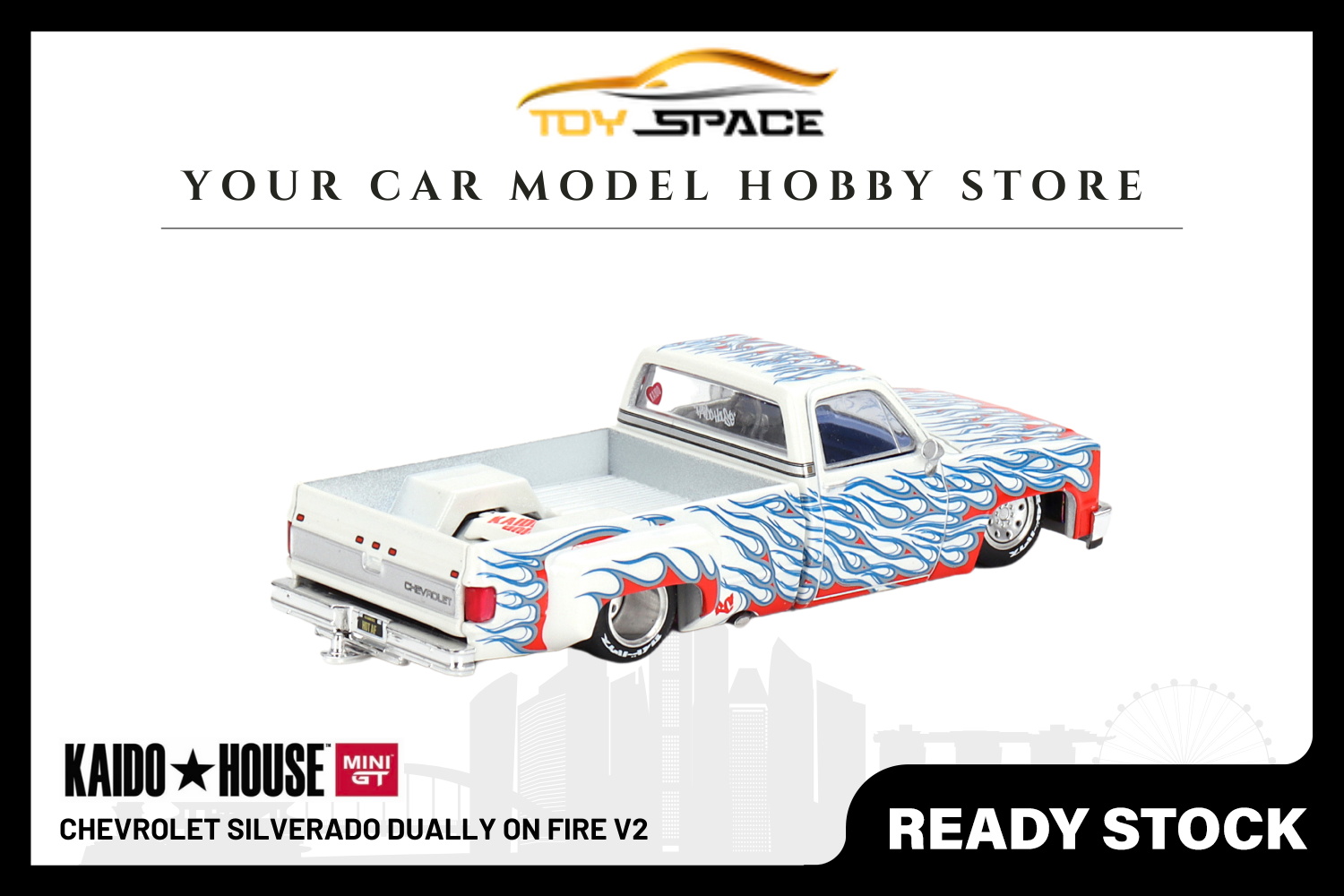[KAIDO HOUSE] Chevrolet Silverado Dually On Fire V2