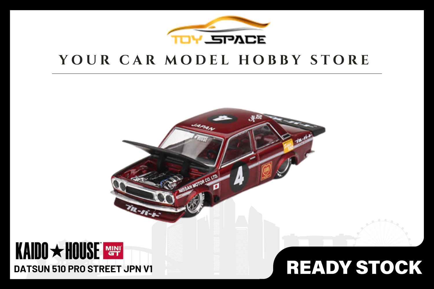 [KAIDO HOUSE] Datsun 510 Pro Street JPN V1