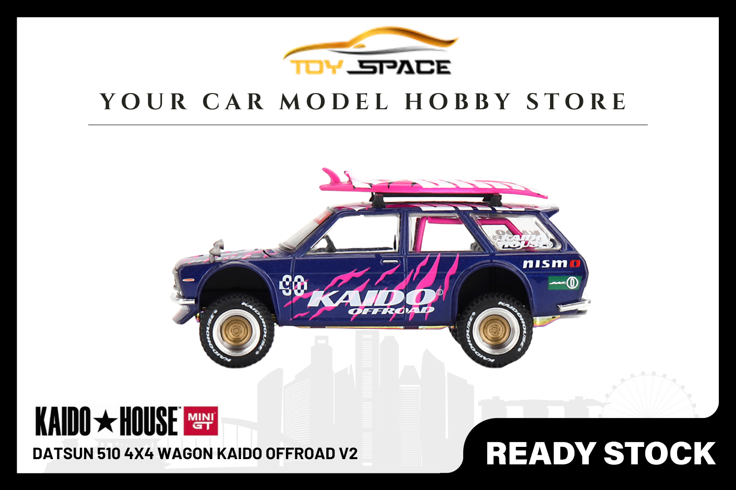 [KAIDO HOUSE] Datsun 510 4x4 Wagon Kaido Offroad V2