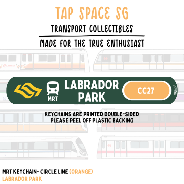 Labrador Park MRT Station Keychain