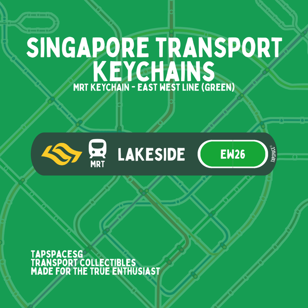 Lakeside MRT Station Keychain