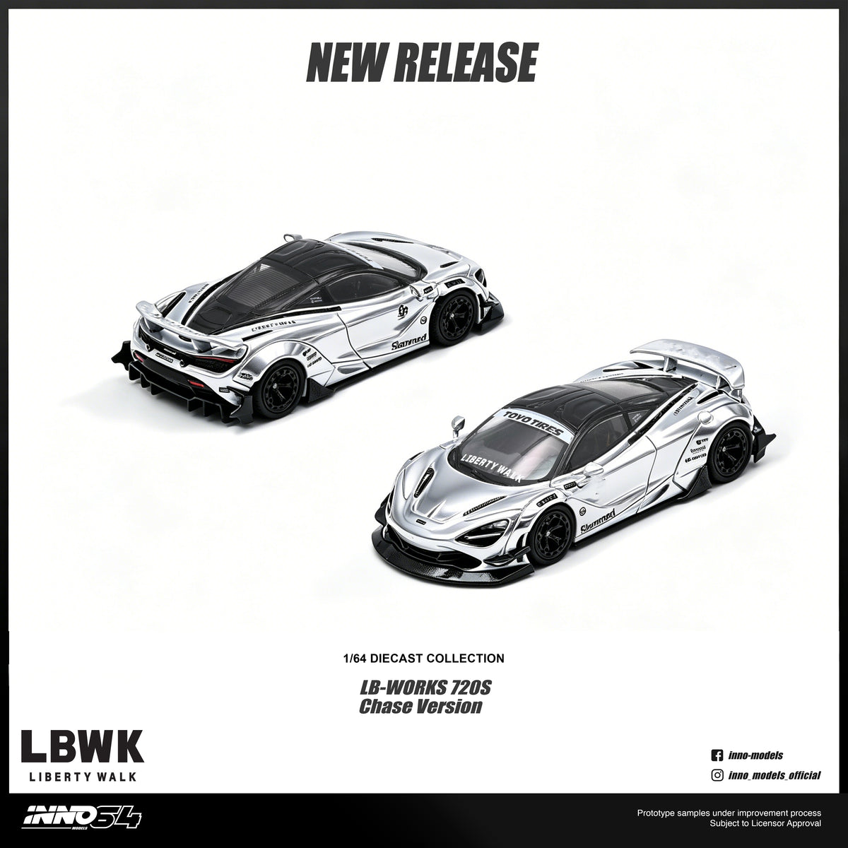 [INNO64] Liberty Walk 720S - Toy Space Diecast Online Store Singapore