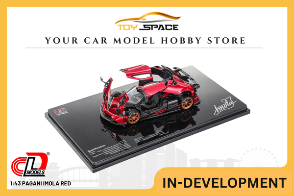 [LCD] 1:43 Pagani Imola Red