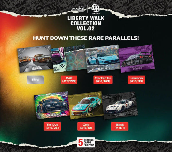 [TARMAC WORKS] 1:64 Liberty Walk Collection Vol.02 (Pack) TCG