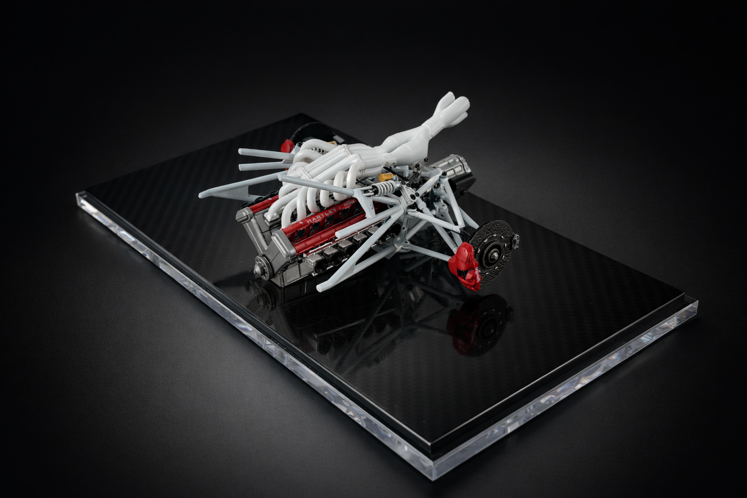 [MOTORHELIX] 1:18 Hartley/Nilu V12 Engine