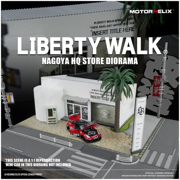 [MOTORHELIX] 1:64 Nagoya HQ Store Diorama